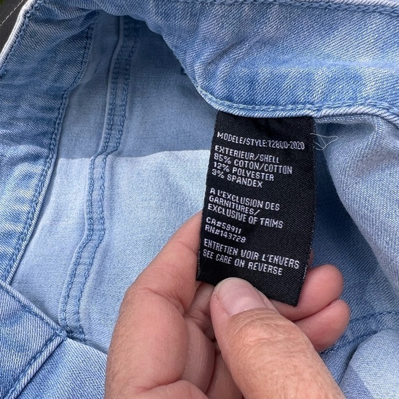 Audrey Mid Rise Raw Hem Tribal Women Shorts 14 - Picture 3 of 5